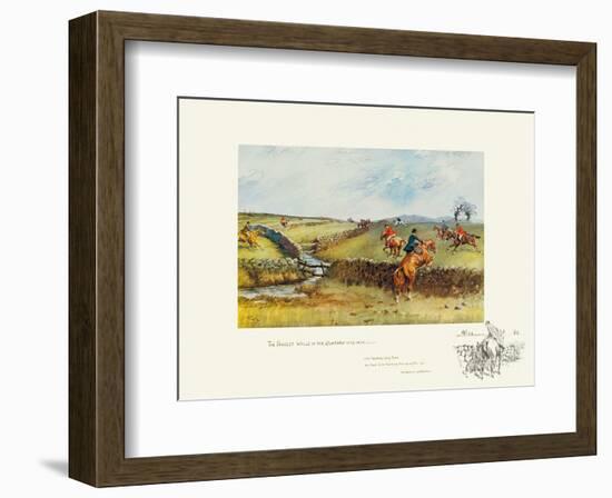 The Biggest Walls In The Country Was In-Snaffles-Framed Premium Giclee Print