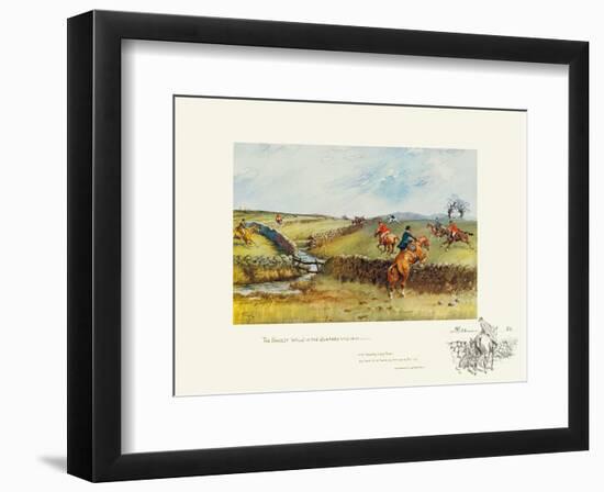 The Biggest Walls In The Country Was In-Snaffles-Framed Premium Giclee Print