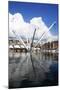 The Bigo Panoramic Lift at the Old Port in Genoa, Liguria, Italy, Europe-Mark Sunderland-Mounted Photographic Print