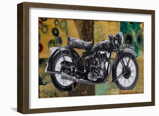 The Bike-Laura Van Horne-Framed Art Print