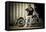 The Biker-Giuseppe Torre-Framed Stretched Canvas