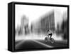 The Biker-Josh Adamski-Framed Stretched Canvas