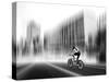 The Biker-Josh Adamski-Stretched Canvas