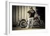 The Biker-Giuseppe Torre-Framed Photographic Print