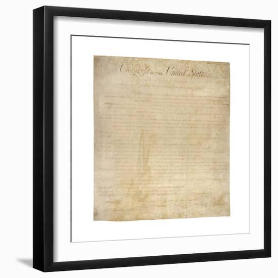 The Bill of Rights-null-Framed Giclee Print