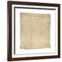 The Bill of Rights-null-Framed Giclee Print