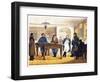 The Billiard Room, Early 19th C-null-Framed Giclee Print