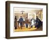 The Billiard Room, Early 19th C-null-Framed Premium Giclee Print