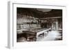 The Billiard Room, Imperial Palace, Bialowieza Forest, Russia, Late 19th Century-Mechkovsky-Framed Premium Photographic Print