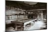 The Billiard Room, Imperial Palace, Bialowieza Forest, Russia, Late 19th Century-Mechkovsky-Mounted Premium Photographic Print