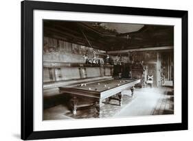 The Billiard Room, Imperial Palace, Bialowieza Forest, Russia, Late 19th Century-Mechkovsky-Framed Photographic Print