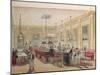 The Billiard Room in a Cafe-null-Mounted Giclee Print