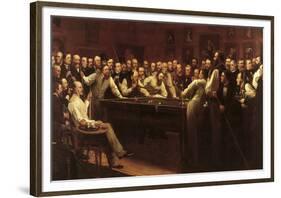 The Billiard Room-Henry O'Neil-Framed Giclee Print