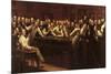 The Billiard Room-Henry O'Neil-Mounted Giclee Print