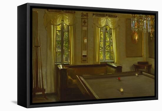 The Billiard Room-Harald Slott-Moller-Framed Stretched Canvas