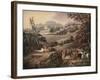 'The Bilsden (Billesdon) Coplow Day', c18th century-Francis Jukes-Framed Giclee Print