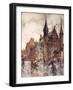 The Binnenhof, the Hague, 1904-Nico Jungman-Framed Giclee Print