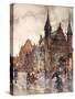 The Binnenhof, the Hague, 1904-Nico Jungman-Stretched Canvas