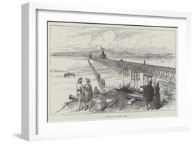 The Bio-Bio Bridge, Chile-null-Framed Giclee Print