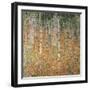 The Birch Wood-Gustav Klimt-Framed Giclee Print