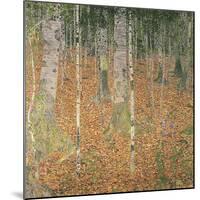 The Birch Wood-Gustav Klimt-Mounted Giclee Print