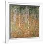The Birch Wood-Gustav Klimt-Framed Giclee Print