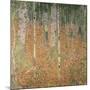 The Birch Wood-Gustav Klimt-Mounted Giclee Print