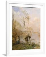 The Birches, 1895-Federico Rossano-Framed Giclee Print