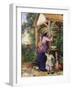 The Bird Cage-Myles Birket Foster-Framed Giclee Print