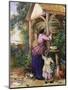 The Bird Cage-Myles Birket Foster-Mounted Premium Giclee Print