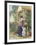 The Bird Cage-Myles Birket Foster-Framed Giclee Print