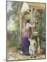 The Bird Cage-Myles Birket Foster-Mounted Giclee Print