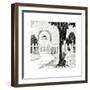 The Bird House - Child Life-G.H. Mitchell-Framed Giclee Print