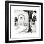 The Bird House - Child Life-G.H. Mitchell-Framed Giclee Print