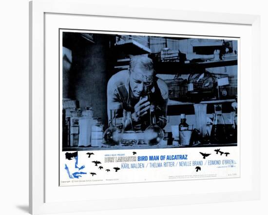 The Bird Man of Alcatraz, 1962-null-Framed Art Print