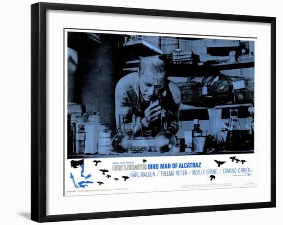 The Bird Man of Alcatraz, 1962-null-Framed Art Print