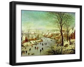 The Bird Trap-Pieter Brueghel the Younger-Framed Giclee Print