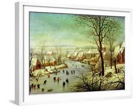 The Bird Trap-Pieter Brueghel the Younger-Framed Giclee Print