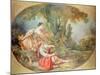 The Birdcage (Gouache on Paperboard)-Francois Boucher-Mounted Giclee Print