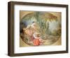 The Birdcage (Gouache on Paperboard)-Francois Boucher-Framed Giclee Print