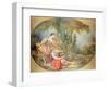 The Birdcage (Gouache on Paperboard)-Francois Boucher-Framed Giclee Print