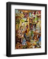 The Birdhouse Man-Bill Bell-Framed Giclee Print