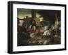 The Birdmarket, Amsterdam, c.1660-70-Emanuel de Witte-Framed Giclee Print