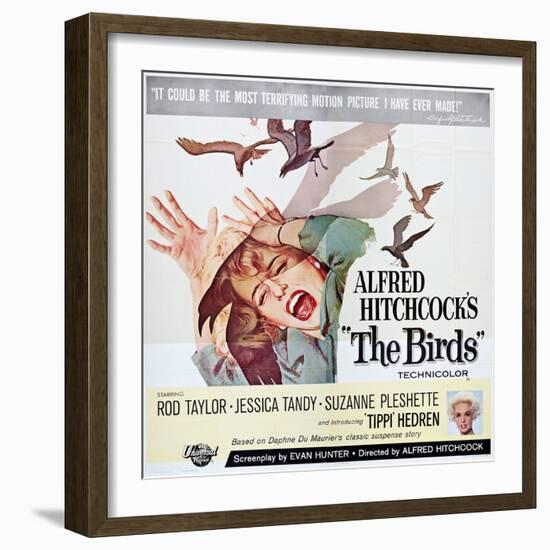 The Birds, 1963-null-Framed Giclee Print