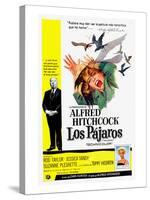 The Birds, (aka Los Pajaros), Alfred Hitchcock, Tippi Hedren, 1963-null-Stretched Canvas