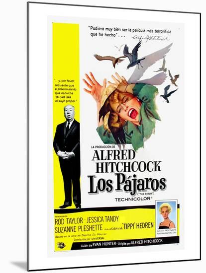 The Birds, (aka Los Pajaros), Alfred Hitchcock, Tippi Hedren, 1963-null-Mounted Photo