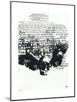 The Birds, (aka Ptaki), Polish poster, 1963-null-Mounted Art Print