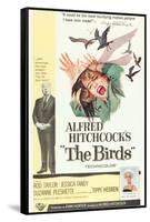 The Birds, Alfred Hitchcock, Jessica Tandy, Tippi Hedren, 1963-null-Framed Stretched Canvas