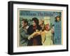 The Birds, Lobbycard, L-R: Rod Taylor, Suzanne Pleshette, Tippi Hedren, Veronica CArtwright, 1963-null-Framed Art Print