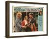 The Birds, Lobbycard, L-R: Tippi Hedren, Rod Taylor, 1963-null-Framed Art Print